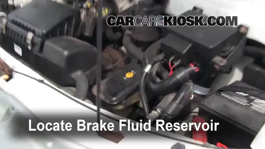 2001 Chevrolet Astro 4.3L V6 Extended Cargo Van Brake Fluid Add Fluid